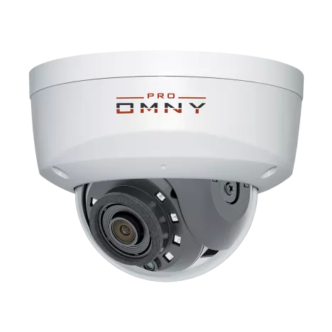 IP камера OMNY A15F 28 антивандальная купольная OMNY PRO серии Альфа, 5Мп c ИК подсветкой, 12В/PoE 802.3af, встр.микр/EasyMic, microSD, 2.8мм